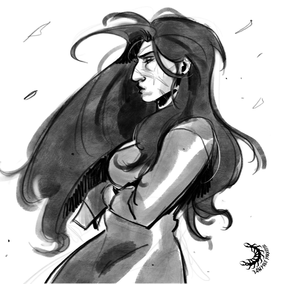 I love her long hair🖤✨ #outlasttrials