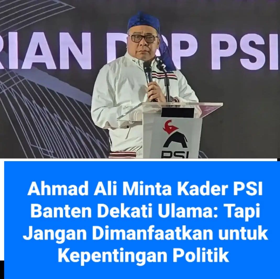 Kita disuruh percaya pernyataan Ahmad Ali sama seperti kita disuruh percaya omongan Jokowi dan orang2 PSI yang lain yang penuh kebohongan. Lagian logikanya politisi dekat dg ulama untuk urusan apa kalau tidak saling memanfaatkan?
Pretlah.