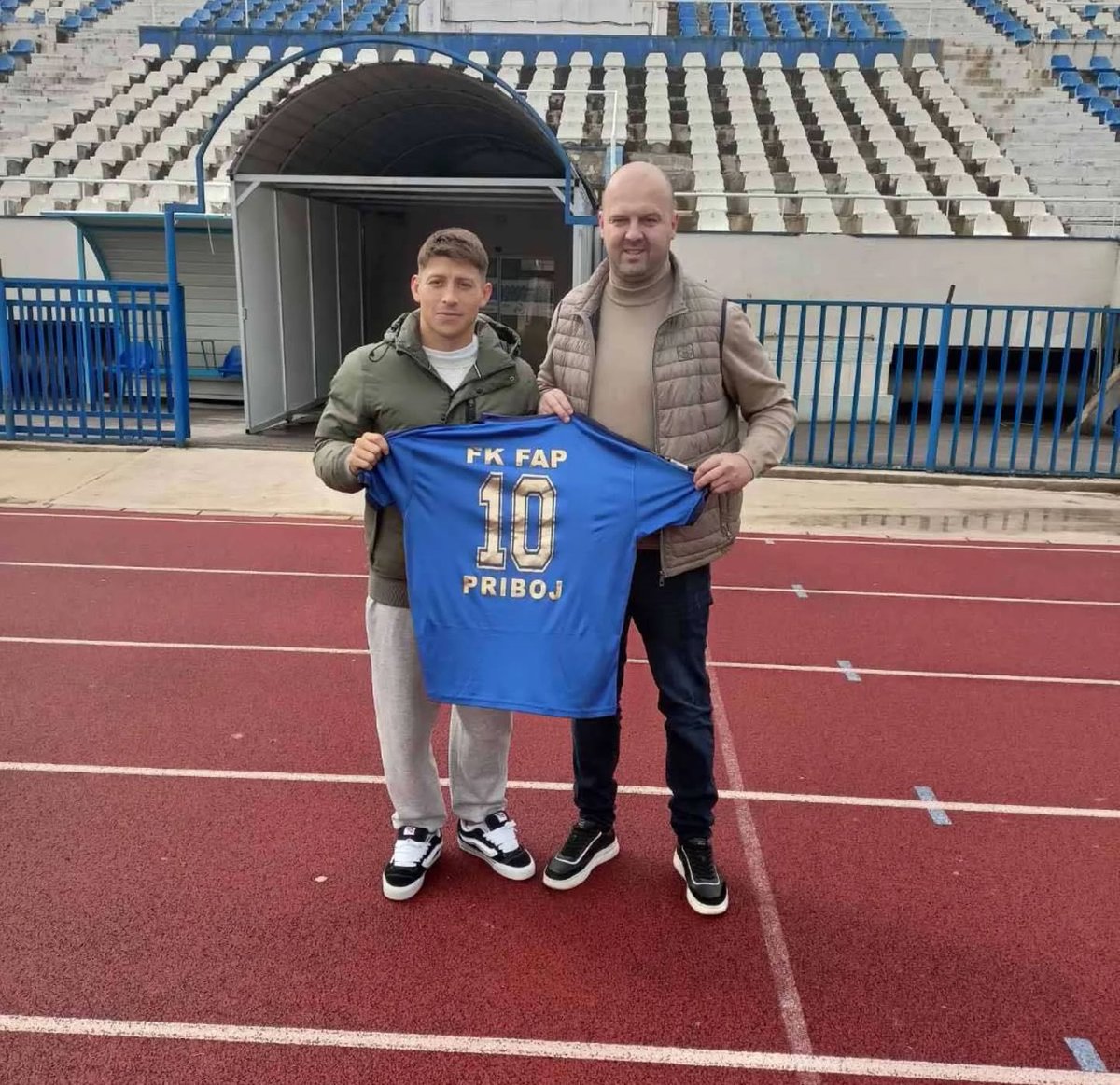 #MercadoAXEM 🇷🇸
Gastón Gerzel es refuerzo de #FKFAPPriboj. Primera experiencia en el exterior para el volante de 26 años que viene de jugar en <a href="/clublosandes/">Club Los Andes</a>