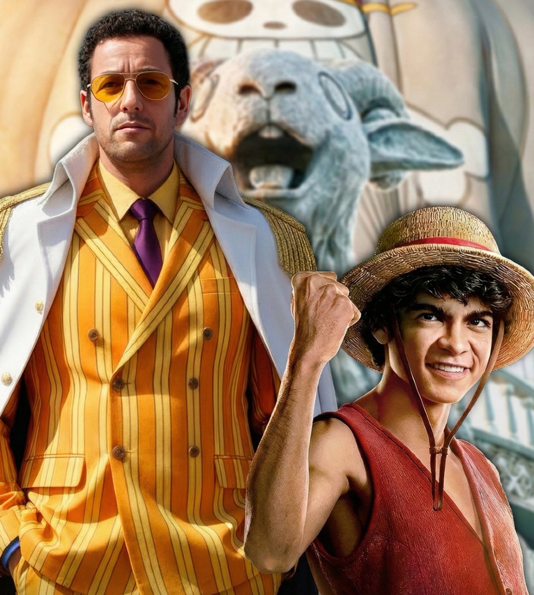 El Fancast Supremo ha vuelto con fuerza: ADAM SANDLER COMO KIZARU. 🐒✨

Los fans no se rinden y exigen al actor para interpretar al Almirante en el Live Action de Netflix. Rumores recientes sugieren supuestas "charlas" entre Sandler y la producción, aunque aún no hay