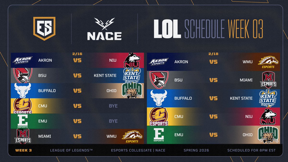 Esports Collegiate tweet media