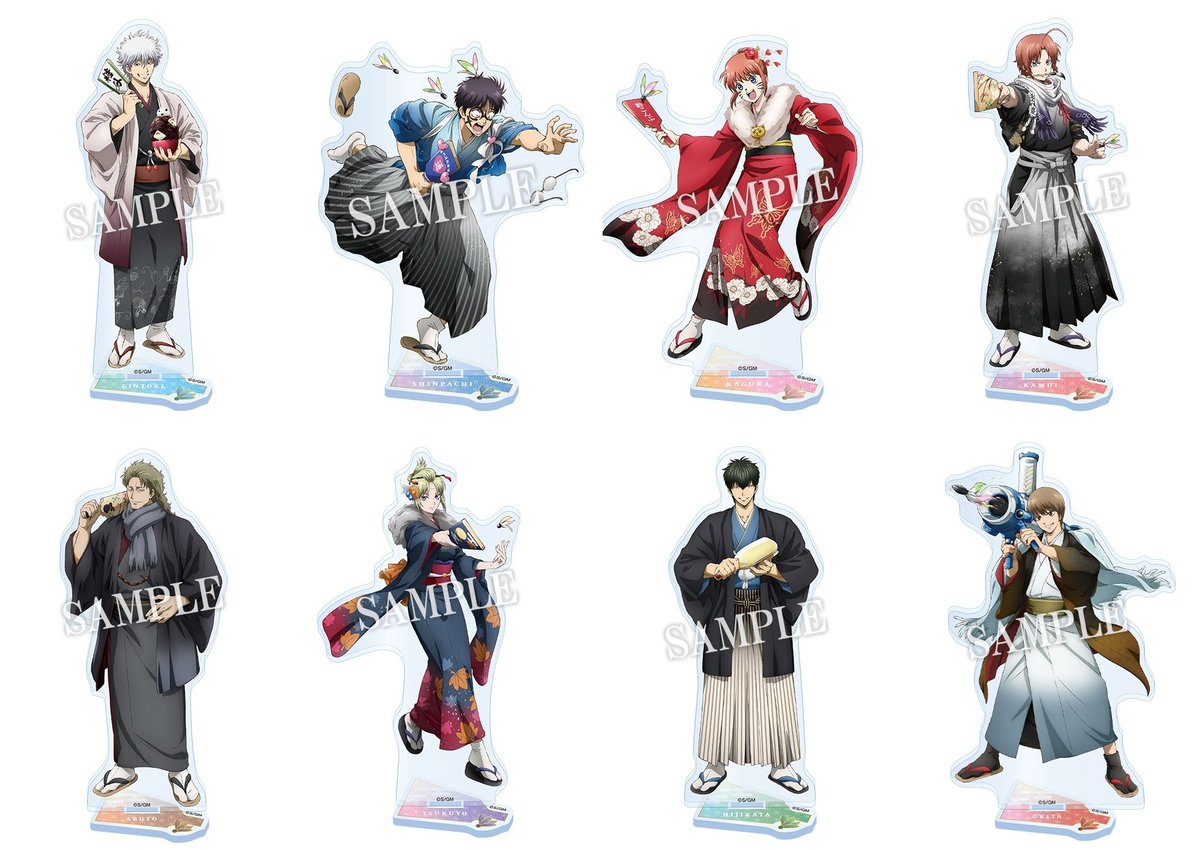 HMV&BOOKS onlineで予約開始！ 銀魂 アクリルスタンド 【ローソン