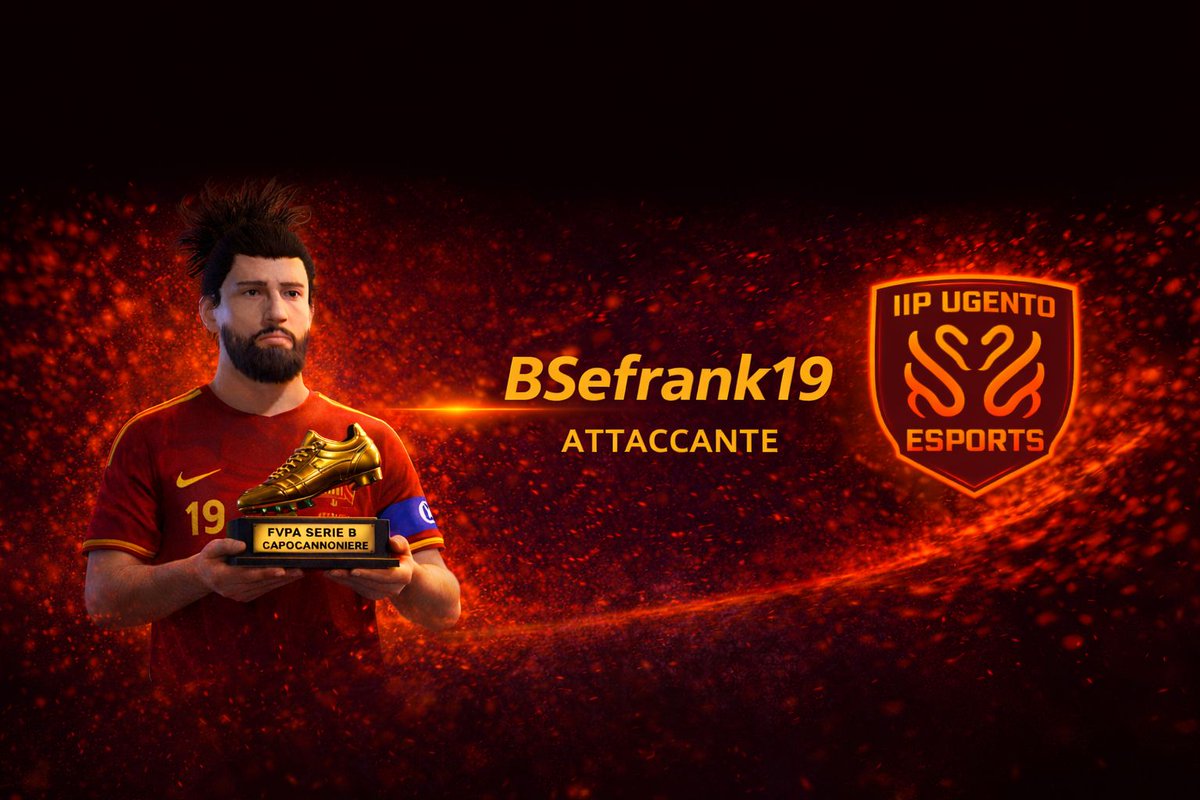 Complimenti al nostro <a href="/BSe_Frank_19/">Frank Sba</a> che con 36 reti in 26 partite con una media di 1.4 si porta a casa il titolo di Capocannoniere della Serie B <a href="/FVPA_net/">FVPA.net 🇮🇹</a> !