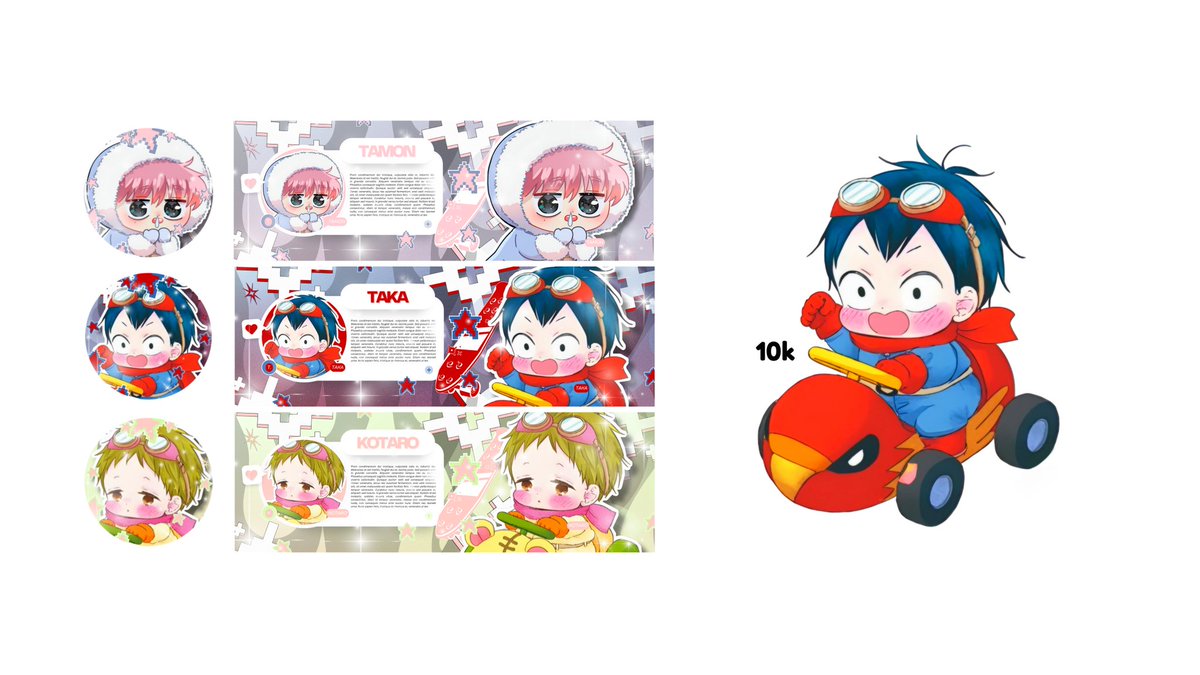 salno's tweet image. Help repost. 

Layout ready stock 2D anime diskon harganya jadi 5k/ea, minat bisa WA atau tele ya. Check ALT untuk lihat available character. 

#zonauang