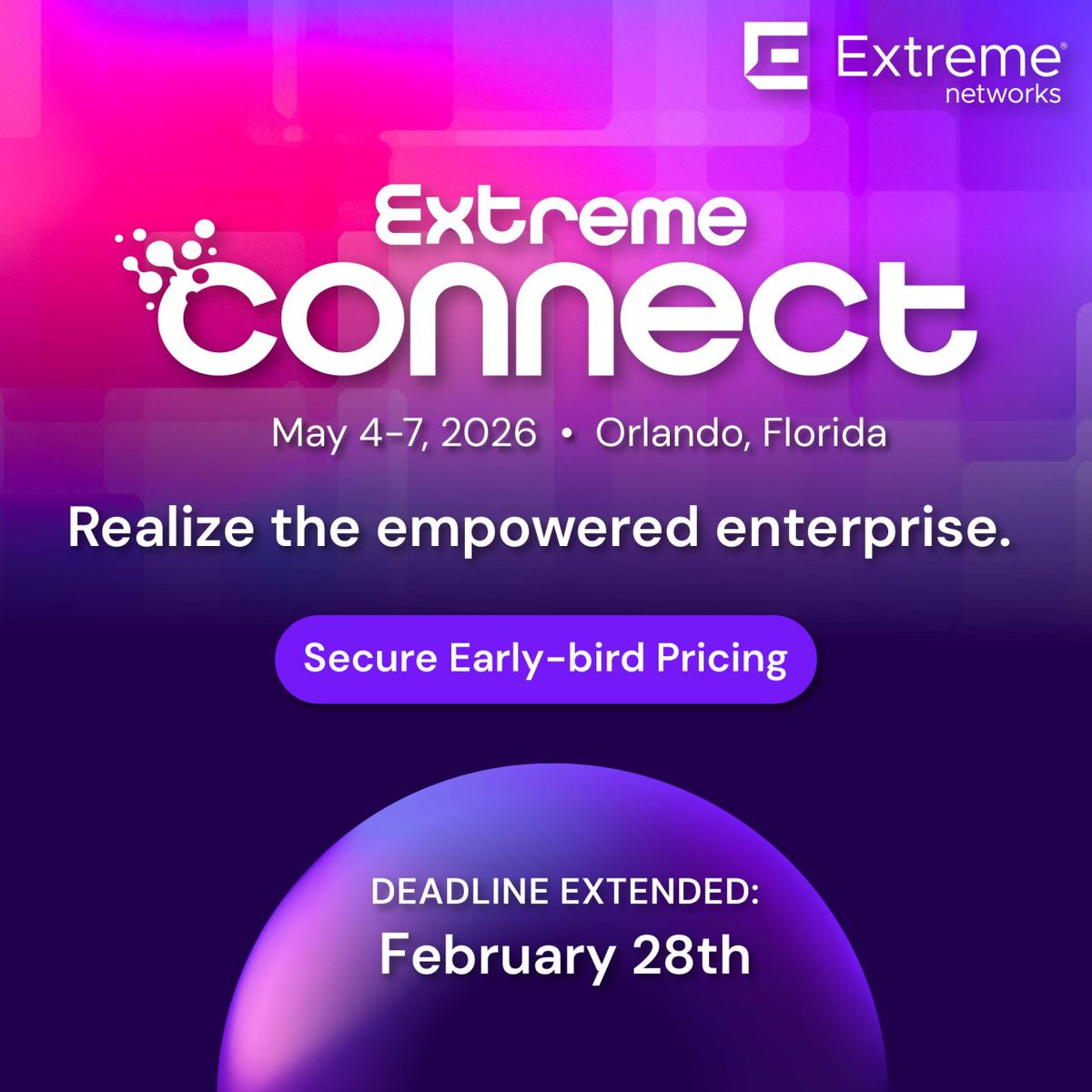 Extreme Networks LATAM tweet media