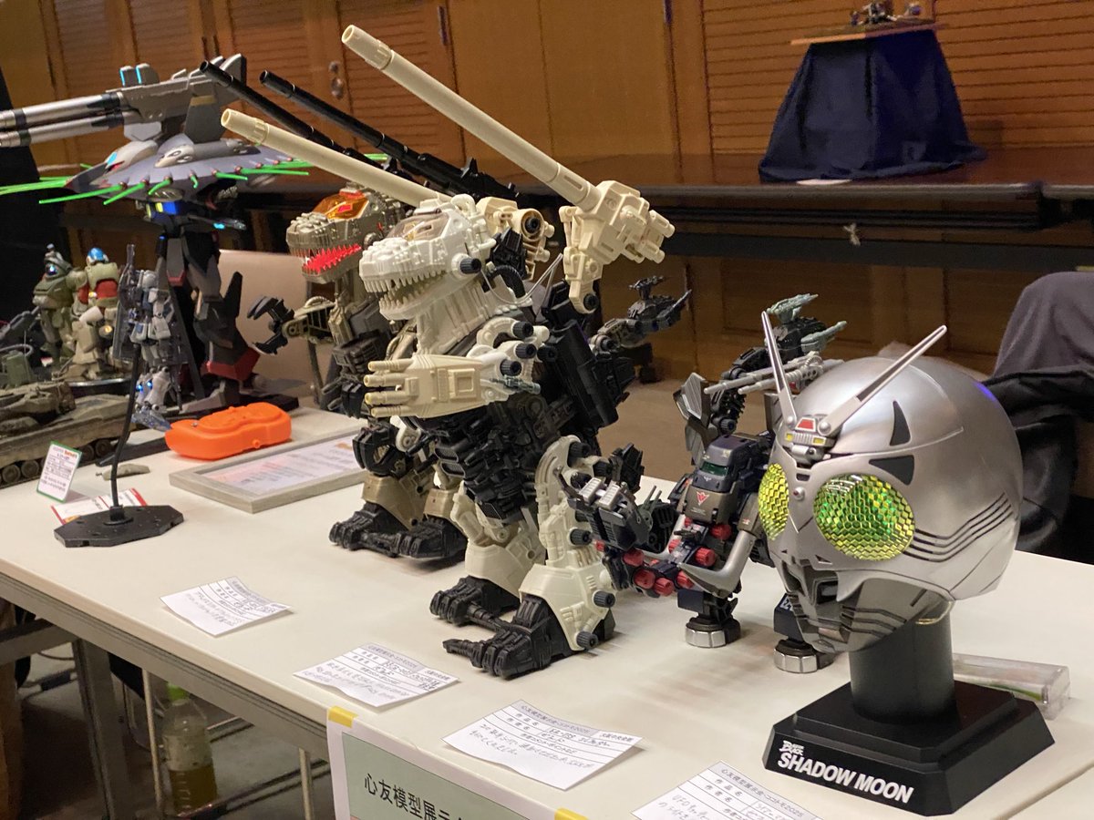 zephyrd_prime's tweet photo. 展示会に関してはウチはそこまでのネタじゃないので、実に普通の展示としか言いようが無かった…まぁTOMYゾイドに関しては動かせるスペースがあるかが重要なんですがね。 https://t.co/3vzg2d0nt6