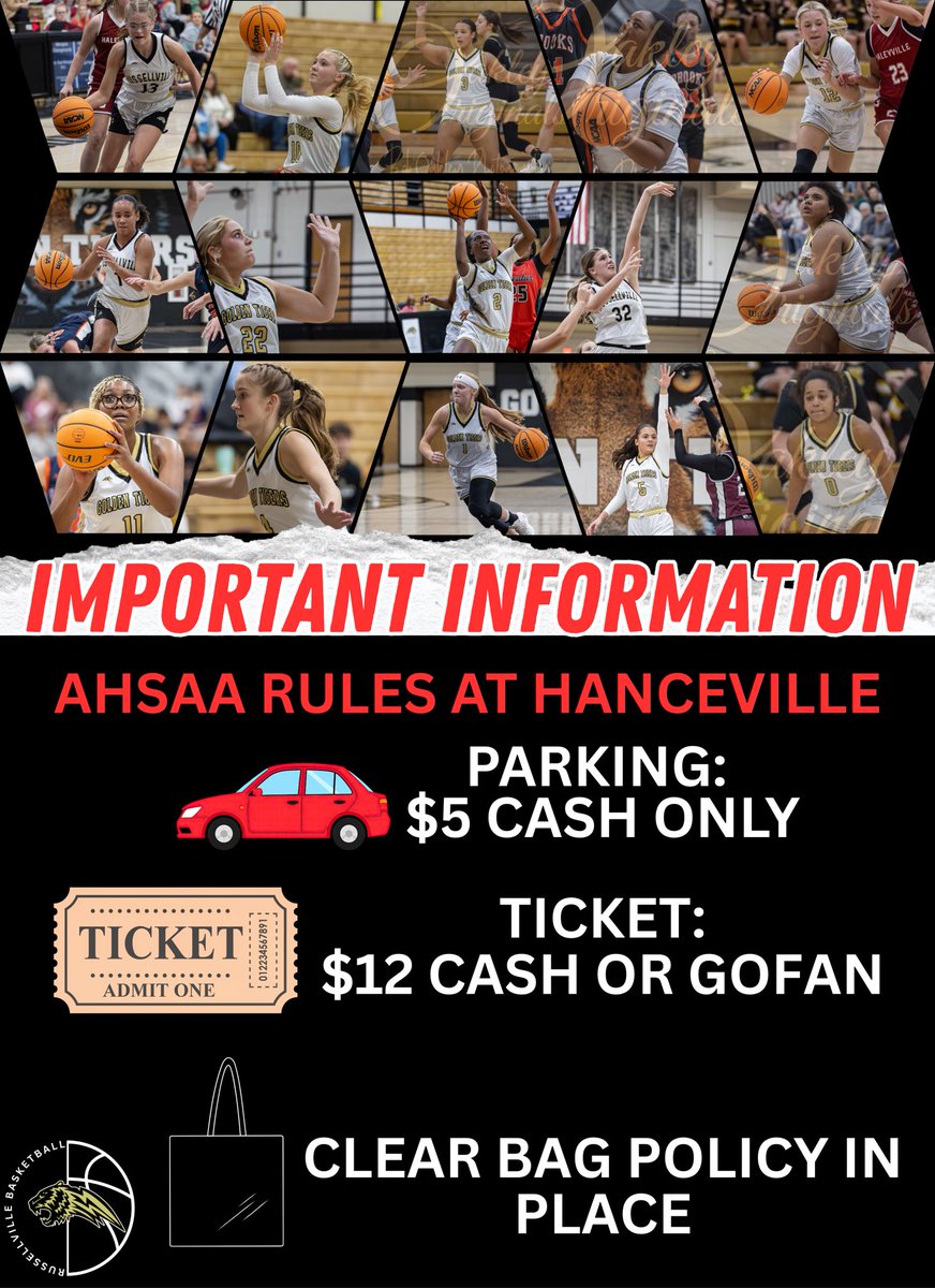 Russellville Lady Tigers Basketball tweet media