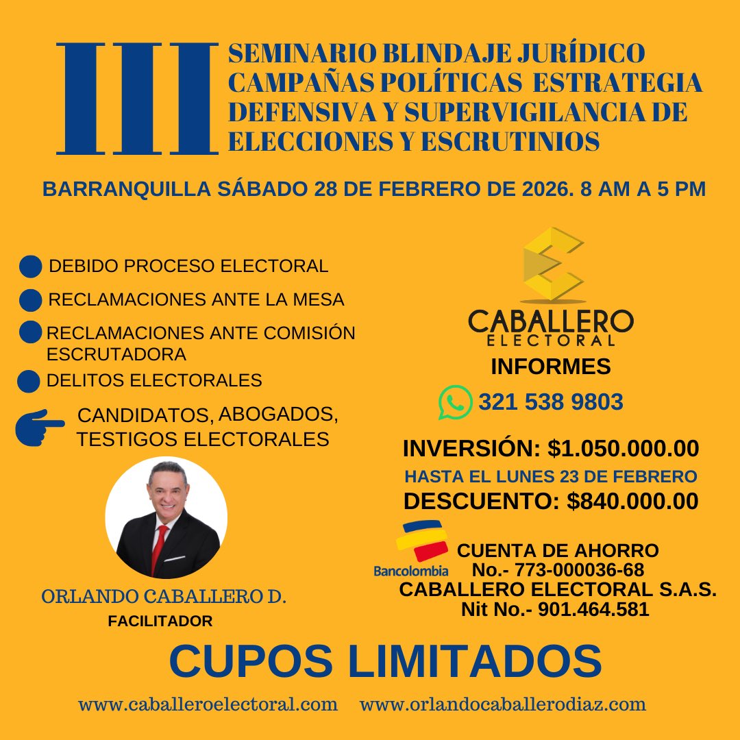 Blindaje jurídico!!! #Elecciones2026 #EleccionesColombia2026