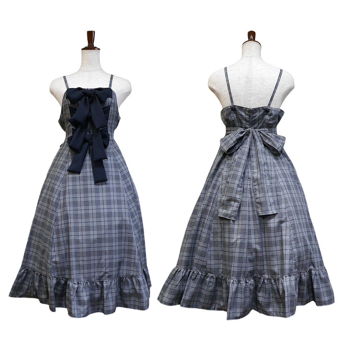 JSK・イリアス｜発売中】 グレンチェック柄が上品なジャンパースカート