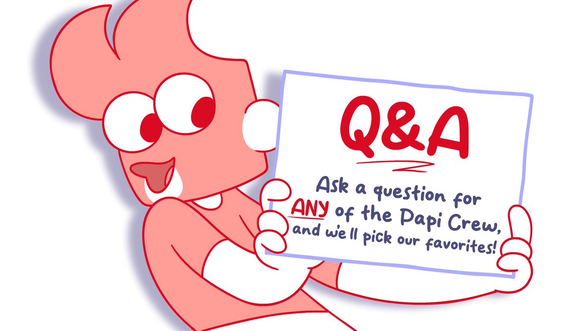 PinkPapisTwit's tweet photo. We're going to be doing a small Q&amp;A in our 100K Special video! If you'd like a chance to be featured in an upcoming Pink Papi video, now's your chance!

Feel free to ask ANY one of the Pink Papi cast a question and they'll pick their favorites! https://t.co/5peHwnk0VJ