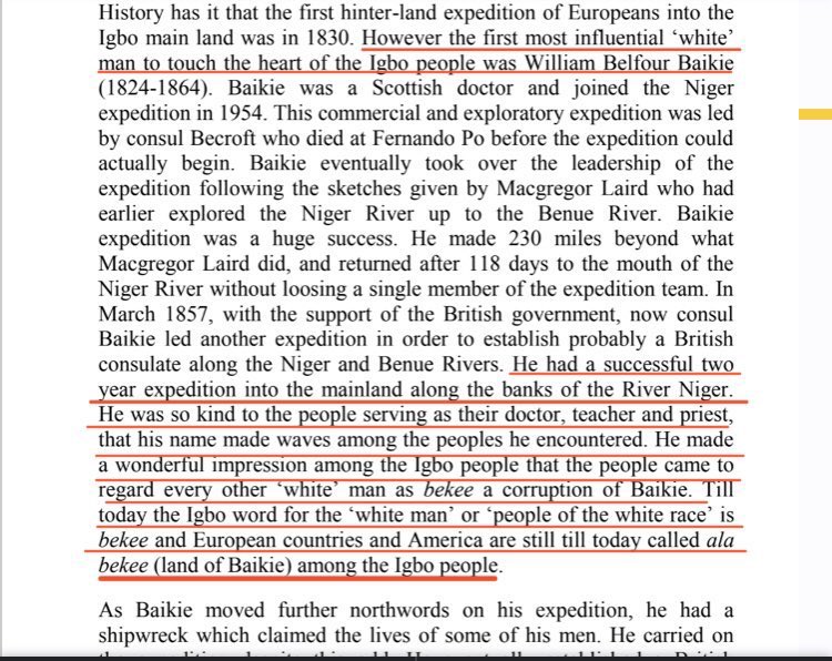 <a href="/ifeora90/">The Duke of Abagana (Elobest)</a> Do you people just come online to post nonsense? Isn’t it obvious that Beke/Beeke is what you call white men? It’s literally at the end of Oyibo you posted, yet now you’re trying to twist it. May God deliver your people from this particular set of Igbo individuals—the sensible