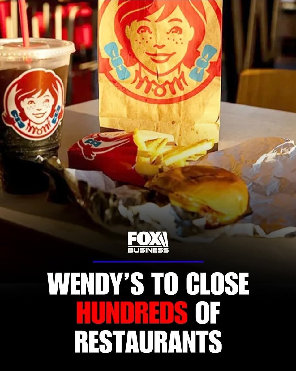 Wendy's is closing hundreds of stores. If only they took a page out of Stake 'N Shakes book. 💅