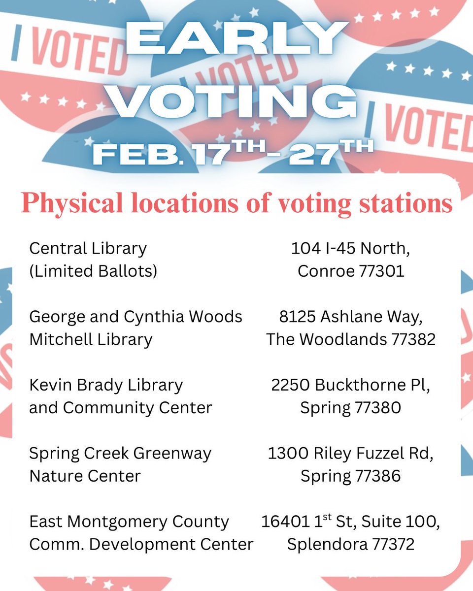 Montgomery Co Democratic Party-TX 🟧🌻 USA 📚🌊 tweet media