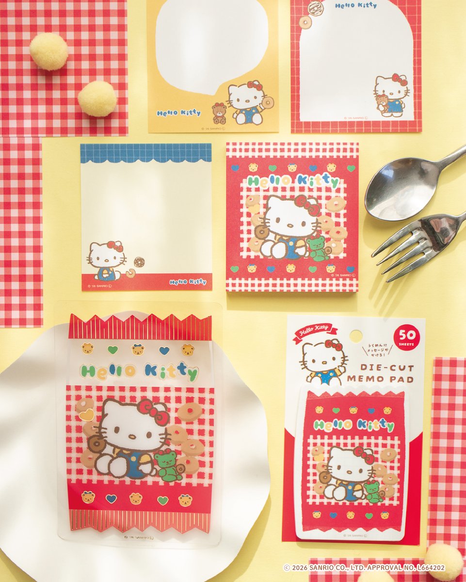 🎀ハローキティ ハローキティといっしょに、わくわくおやつタイム