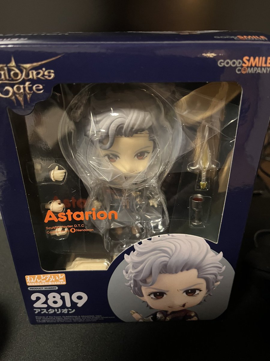 特典付き ねんどろいど アスタリオン Baldur's Gate III ねんどろいど アスタリオン (完成品) - ホビーサーチ ロボット・特撮