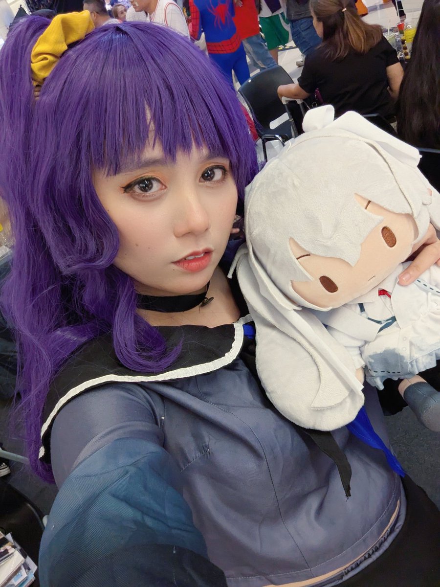 MayuShiraimu's tweet photo. Hobby Con Level Up Day 2 DONE! 

I went as default Mafuyu Asahina on her default version from Project Sekai! 💜 

#cavitecosplayersofficial #cco #cavitecosplays #hobbycon #hobbyconph #hobbyconphilippines #hobbyconplevelup #hobbyconlevelup #cosplay #cosplayers #cosplayevent https://t.co/oQBPVqJtT1