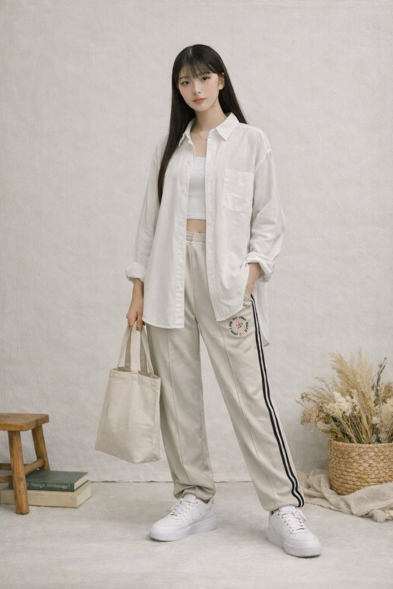 NaoBase_shop's tweet image. 主張しすぎないのに、ちゃんと残る。
Signature Path Track Pants / Gray
日常に溶け込む一本。

I FOLLOW MY OWN PATH
▶︎ naobass.base.shop/items/134191471

#NaoBase #SignaturePath #自分の道を歩く