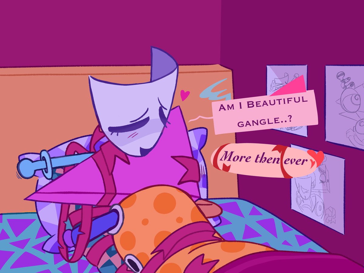 Forgot to post. Valentine's abstragedy