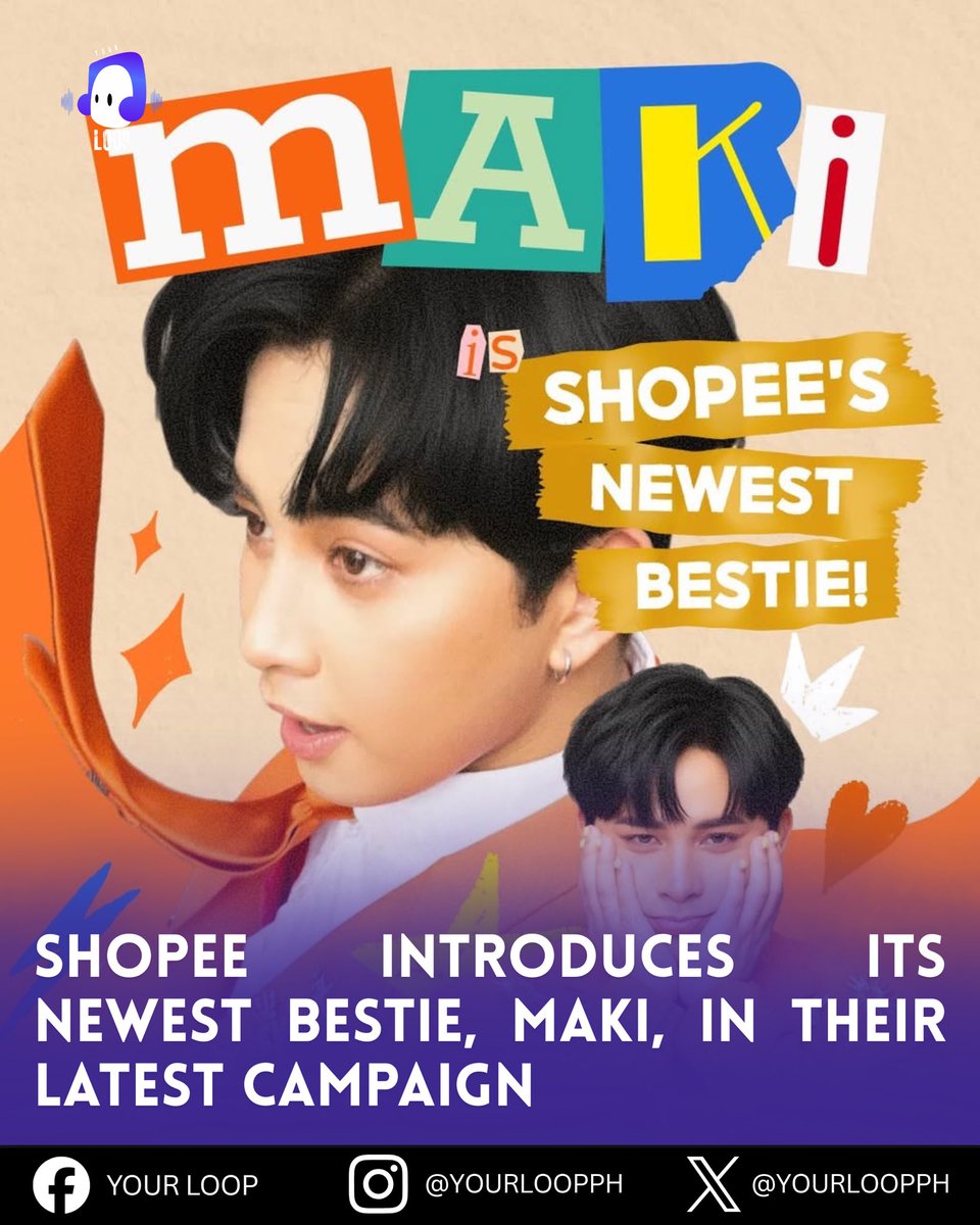 Shopee is now KOLORCODED as MAKI joins them as the newest “Shopee Bestie” 🧡

#ShopeexMaki #MAKI