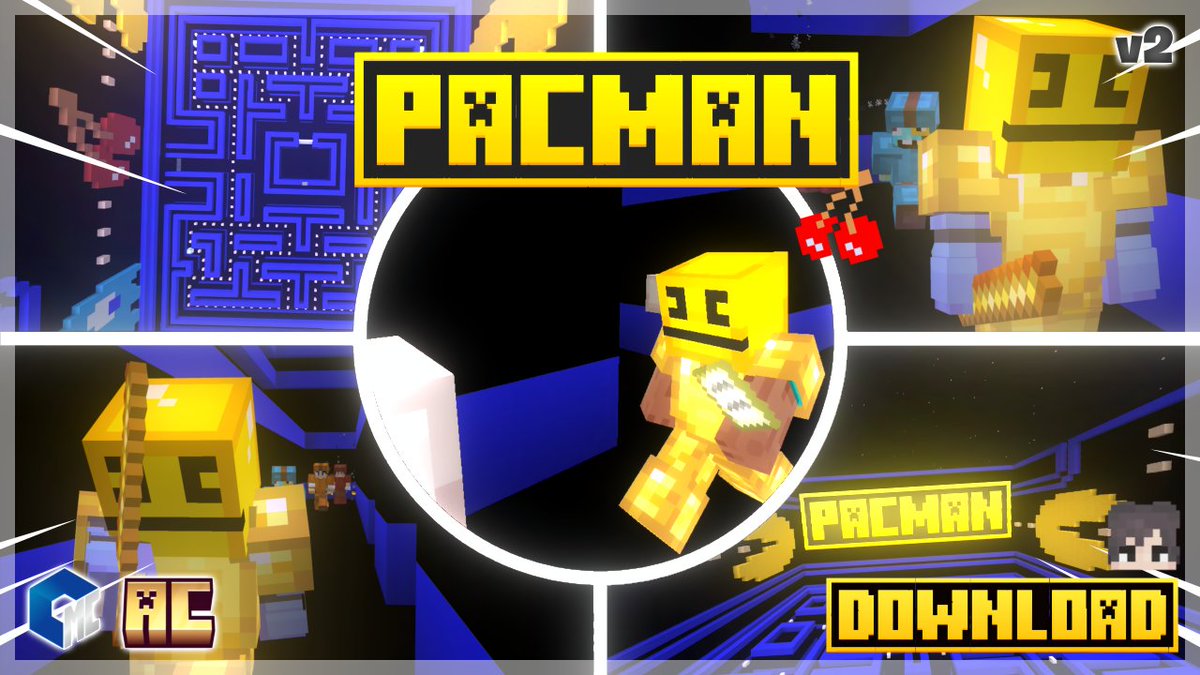¡Nueva Actualización de Mapa! PAC-MAN V2 (MAP) (UPDATE)
Creado por: iTzAaronMC
Descarga disponible en: cubitosmc.com/2024/01/pac-ma…