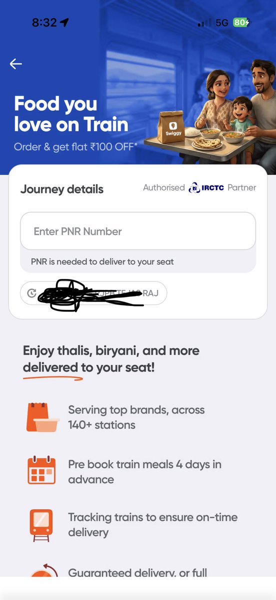 asksrijan's tweet photo. @zomato @Swiggy I haven’t authorised u to auto fetch my pnr info using my phone number. @IRCTCofficial Isn’t it’s user private data breaching ? 
Make things ease on negotiation of privacy isn’t a good tech.
@MIB_India @AshwiniVaishnaw https://t.co/9wtDWvqfeK