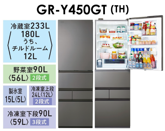 technoe0903's tweet photo. 【❄️2026.2 お買得商品のご案内①🌸📢】

\\ 在庫僅少 // ■東芝　#冷蔵庫 
GR-Y450GTL(TW・TH) ￥172,000（税込）

標準設置込・10年延長保証付
引取等含め、ご検討の際は一度ご連絡下さい📲😊
※香取市近郊のみ。

#お買得 #家電 #香取市 #小見川 https://t.co/SFrzuD2iYM