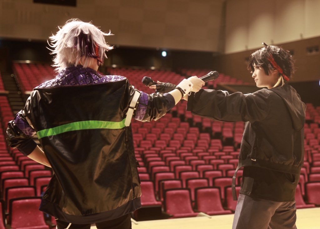 ⚠cosplay
🌈🕒／🥂✨ ×  🌶

叶えたかった夢＿＿＿＿。

🥂✨⇢ざわ
🌶     ⇢はし

#cosplay
#ニシブクロデビュショReturn