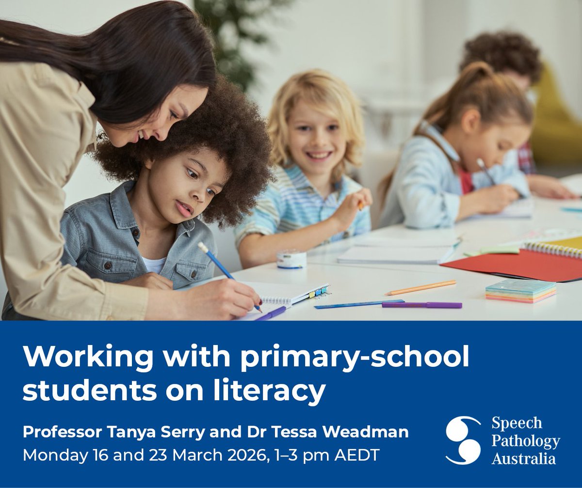 Speech Pathology Australia tweet media