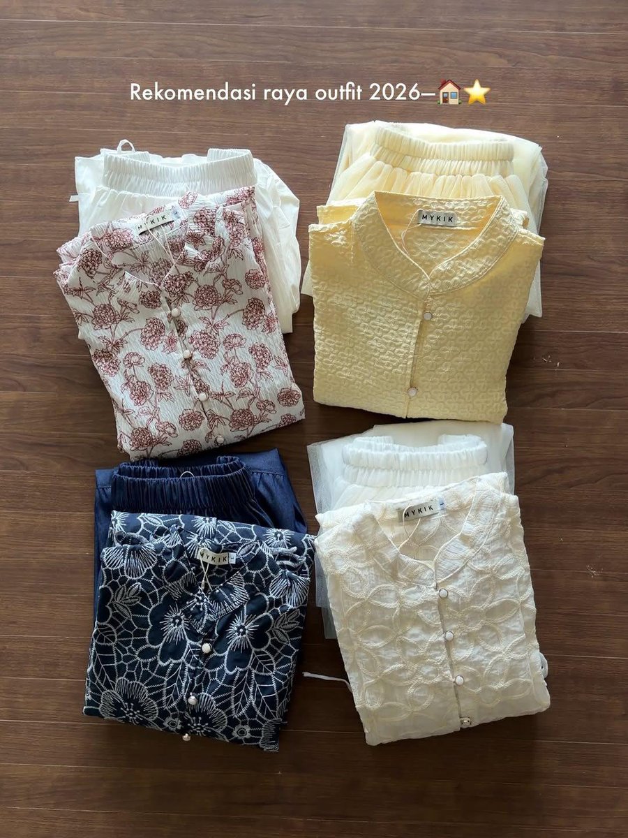 ratjunmuu's tweet photo. GA NYANGKA BAJU LEBARAN SECAKEP INI 😭🌙

Pas dipake langsung bilang, “oke ini dia.”
Bahannya adem, jatuhnya bagus, nggak keliatan murahan sama sekali.

Dipake silaturahmi auto keliatan rapi &amp; mahal tanpa effort 🤍✨ https://t.co/RwmN2Je7M9