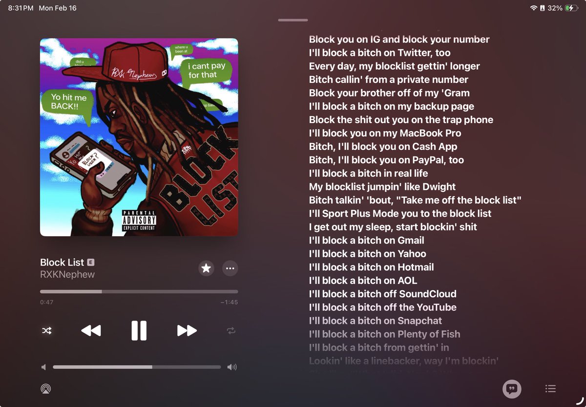 some of yall would benefit from listening to this song… on repeat