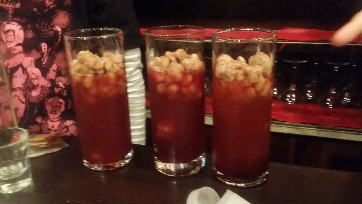 九年前の思い出みたいなんで、納豆カクテル飲んだって写真出てきたんだけど、、

まったく覚えてない。

結構強烈な思い出になりそうなのに、酔っ払ってたんかなぁ。