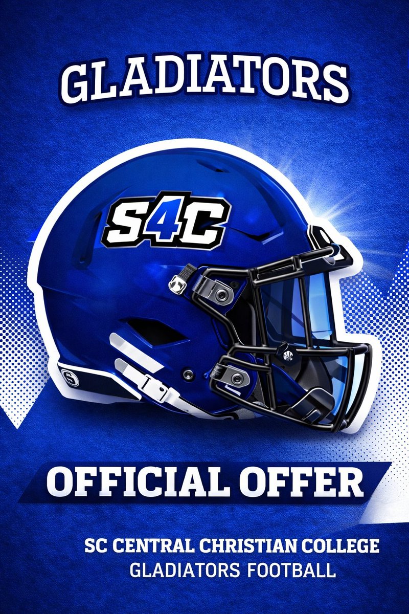 SC Central Christian College Football tweet media
