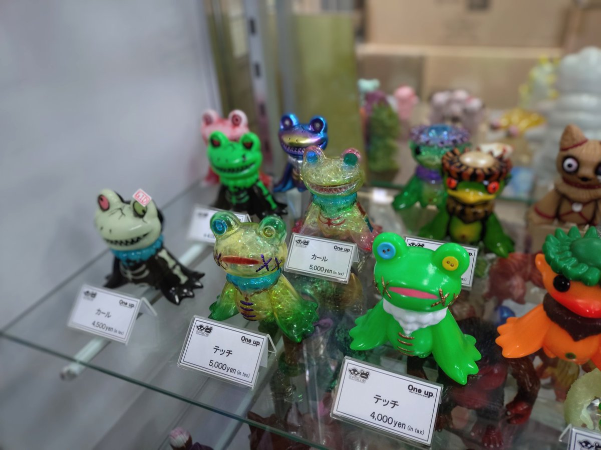 Elfrog工房 さんより ゲッチャリマン ネムロッカー3rdカラーや約30種