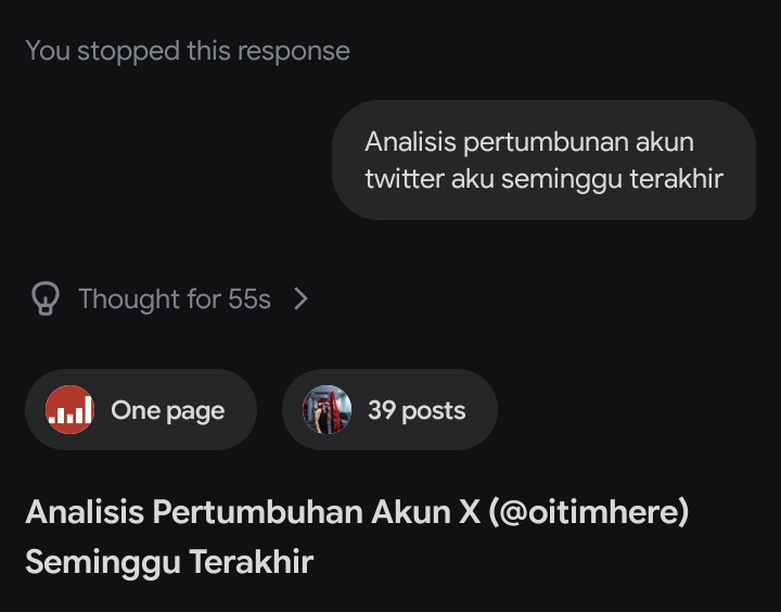 oitimhere's tweet image. Temen temen kapan terakhir kali nanya ke grok analisis akun kalian? Bagaimana pun jugaa, grok perpanjangan lidah dari X

Secara langsung bakal konek ke akun kita.  Gue beberapa kali tweet anyep, suka nanya apa yang kurang, apa yang perlu di upgrade, post apa aja di jam tertentu…
