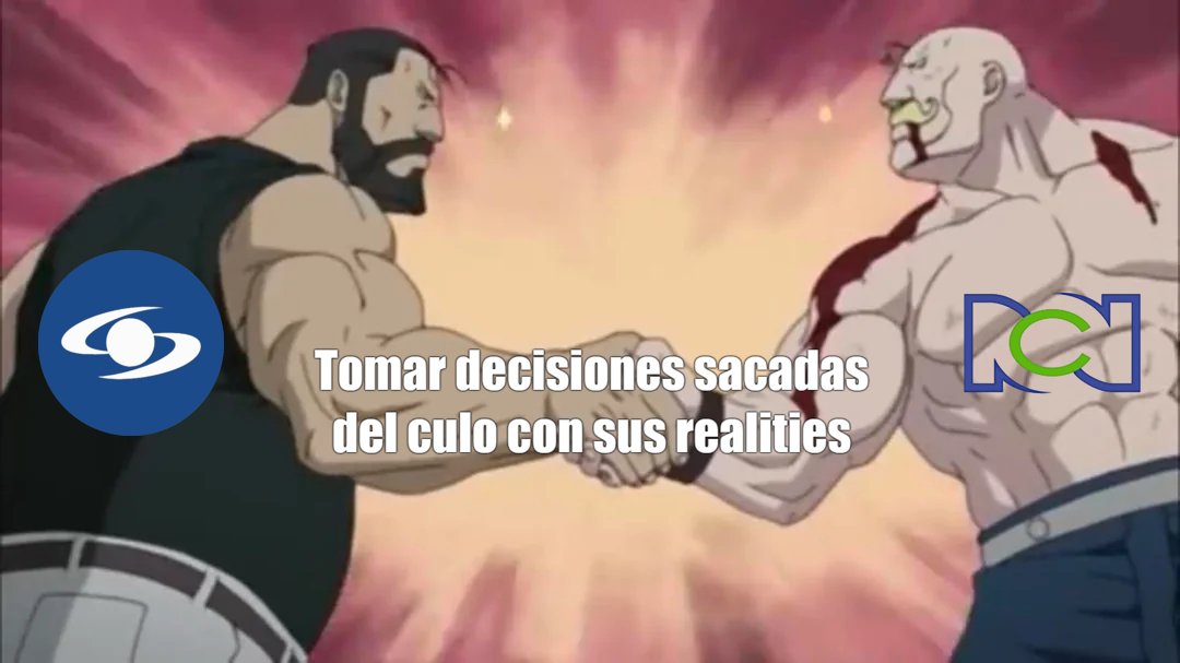 #DesafioDelSigloXXI
#DesafioDelSiglo
#DesafioTheBox
#DesafioXXI
Los de Caracol de verdad están pero con un bloqueo creativo de mierda. Primero esa final tan estúpida de una edición bastante decadente + el boycott a la Reina del Flow 3. Que manera de burlarse del televidente