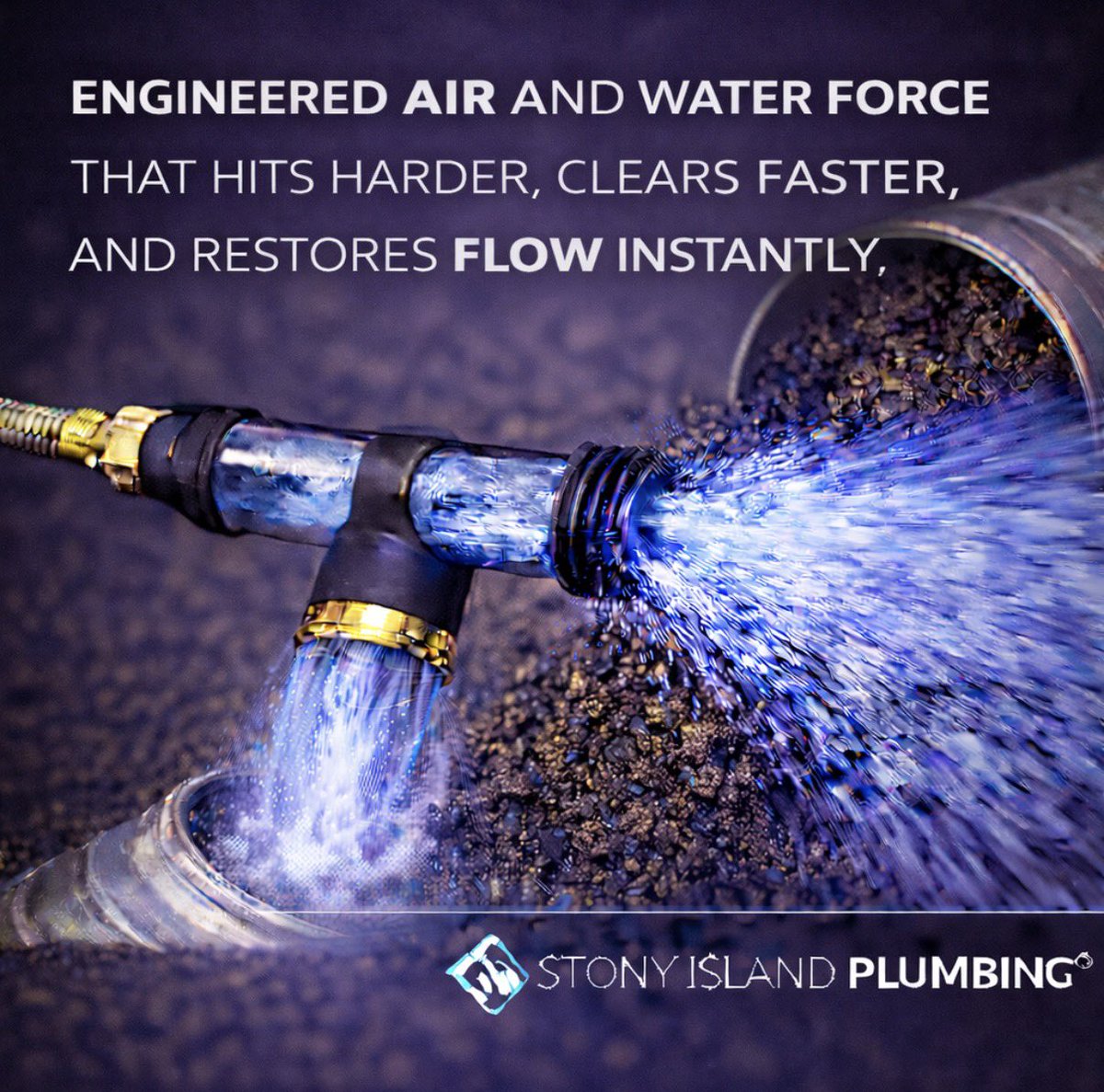 Engineered air and water force that hits harder, clears faster, and restores flow instantly when it matters most.

#StonyIslandPlumbing #EngineeredForce #AirAndWater #DrainPower #ClogRemoval #PlumbingTools #RestoreFlowFast #BuiltForResults