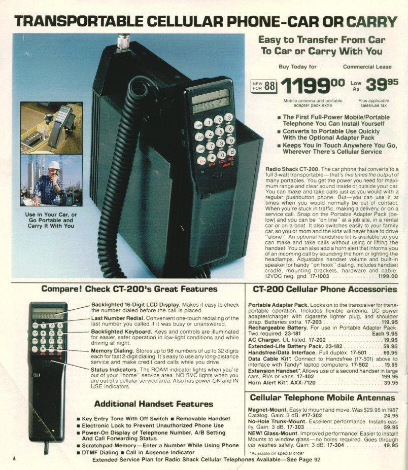“Portable” in 1988 meant “you can theoretically carry it if you also lift weights and hate your spine.”