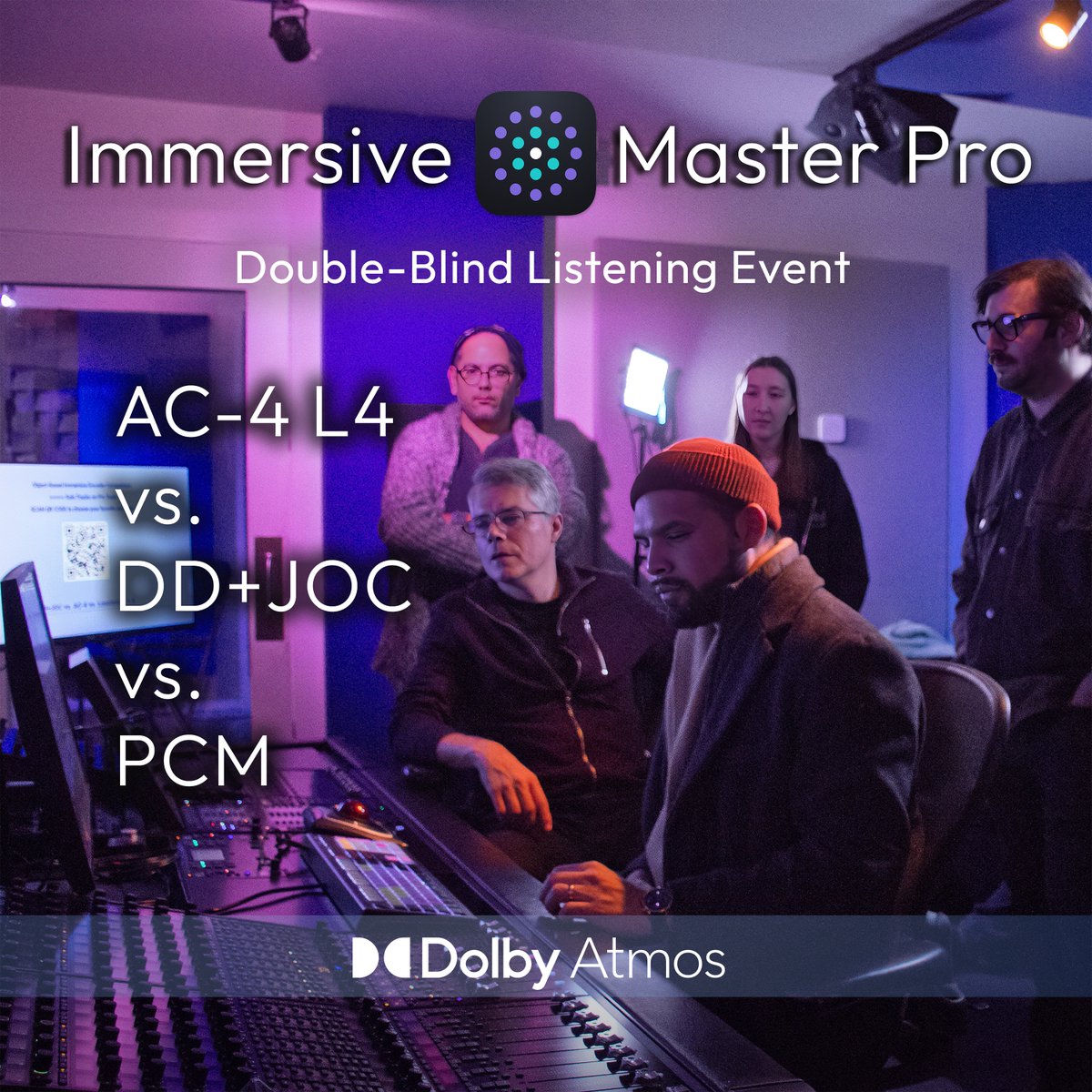N4Reichman's tweet photo. “Codec A was bad, and someone somewhere should feel bad about it.”

...that comment came out of a double-blind listening test comparing Dolby AC-4 L4, DD+JOC, and a PCM reference.

Read the complete results here:
https://t.co/6jkPR8pZXC https://t.co/eE911uLJdq