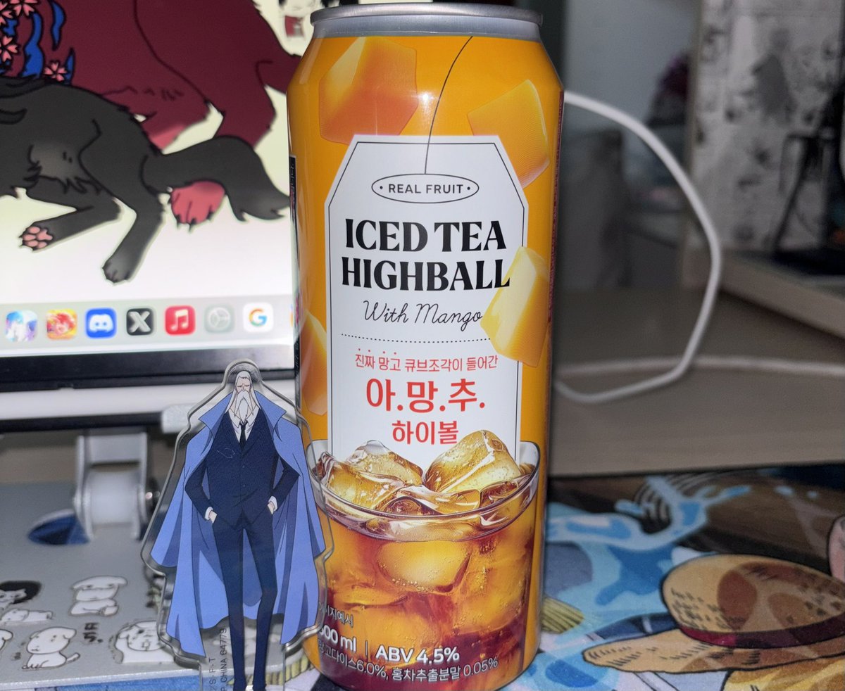 와 20년 살면서 아이스티 처음마셔봄
아이스티 ㅋ하이볼 이지만