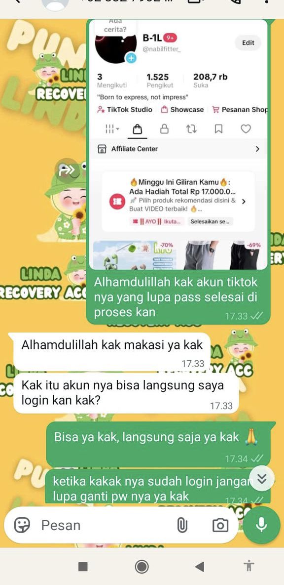 leuhcn's tweet photo. JASA PEMULIHAN AKUN &amp; HAPUS AKUN

1•AKUN LUPA PASWORD/KE HACK
2•JASA SADAP WA
3•JASA SUSPEND/UNSUSPEND AKUN
4•JASA HAPUS AKUN
5•JASA HACK/PULIHKAN
AKUN,GMAIL,INSTAGRAM,TWITER,FBTIKTOK,TELEGRAM,DLL
6•JASA LACAK

Full testi,fast respon,amanah
https://t.co/TbGtb6fkn6 https://t.co/k4E4EyWavh