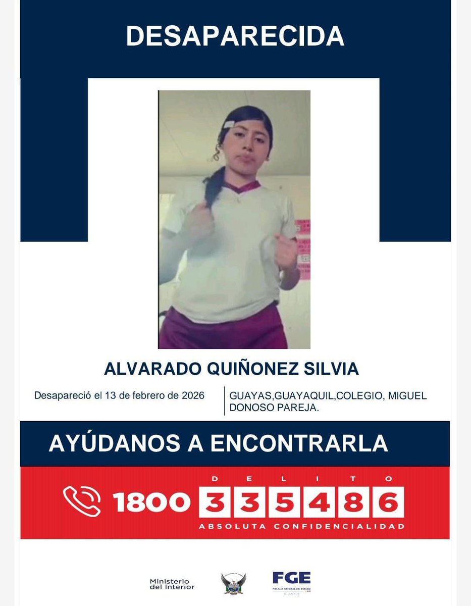 #DesaparecidosEcuador
Ayuden a compartir por favor, gracias