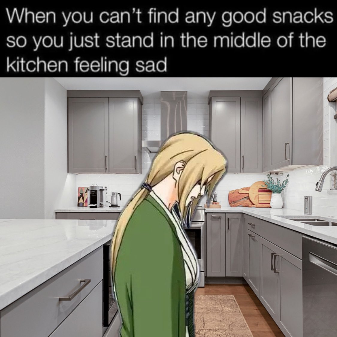 #Tsunade no snackies :(