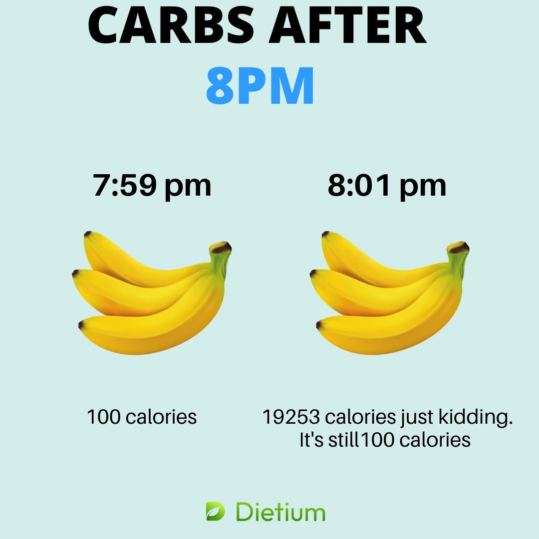 dietium's tweet photo. Carbs after 8 PM... does the time really matter? Bananas are 100 calories no matter when you eat them! 7:59 PM = 100 calories, 8:01 PM = 100 calories (no magic here). Stay balanced with Dietium!
#Dietium #CarbMyths #HealthyEating #CalorieCount #FitnessMotivation #BalancedDiet https://t.co/haxlzhPGDa