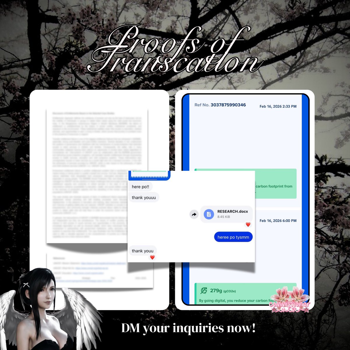 𝐜𝐨𝐦𝐩𝐥𝐞𝐭𝐞𝐝 𝐭𝐚𝐬𝐤: 𝐫𝐞𝐬𝐞𝐚𝐫𝐜𝐡 🔥 still open for commissions, hit me up via telegram: t.me/byevi 📩 thanks to all my clients for trusting my work! here’s to more 𝐬𝐮𝐜𝐜𝐞𝐬𝐬 this 𝐲𝐞𝐚𝐫 🌱 may all 𝐞𝐯𝐢𝐥 𝐞𝐲𝐞𝐬 go 𝐛𝐥𝐢𝐧𝐝 🧿