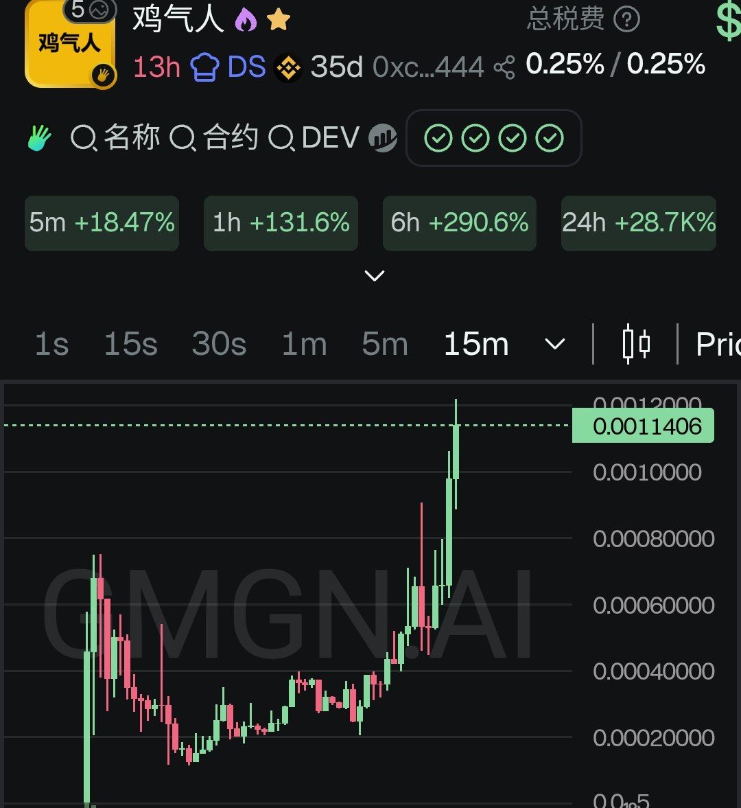 BSC 🟡🔥

         #鸡气人，果然是春晚IP指数，DIP 10X，🟡🔥，幸运！

0xca5151e6d43c2f37e8342acf1f949e68298f4444