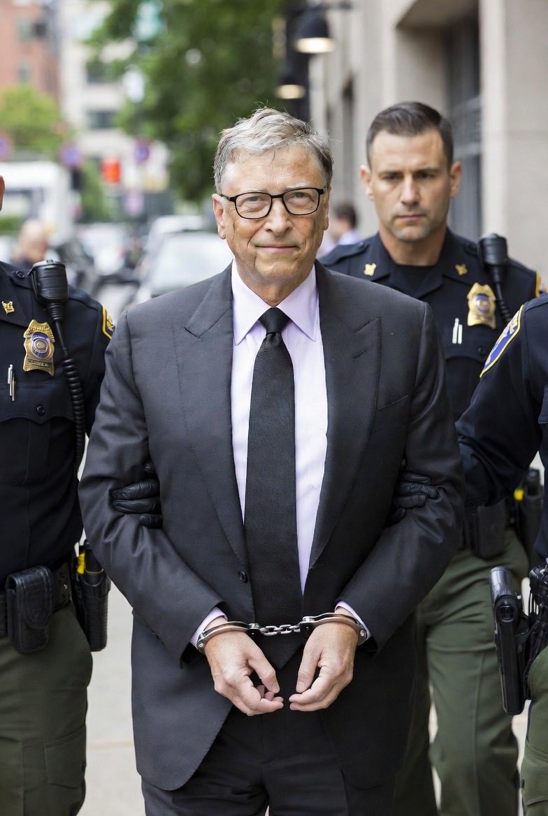RM_19844's tweet image. Arrest Bill Gates
