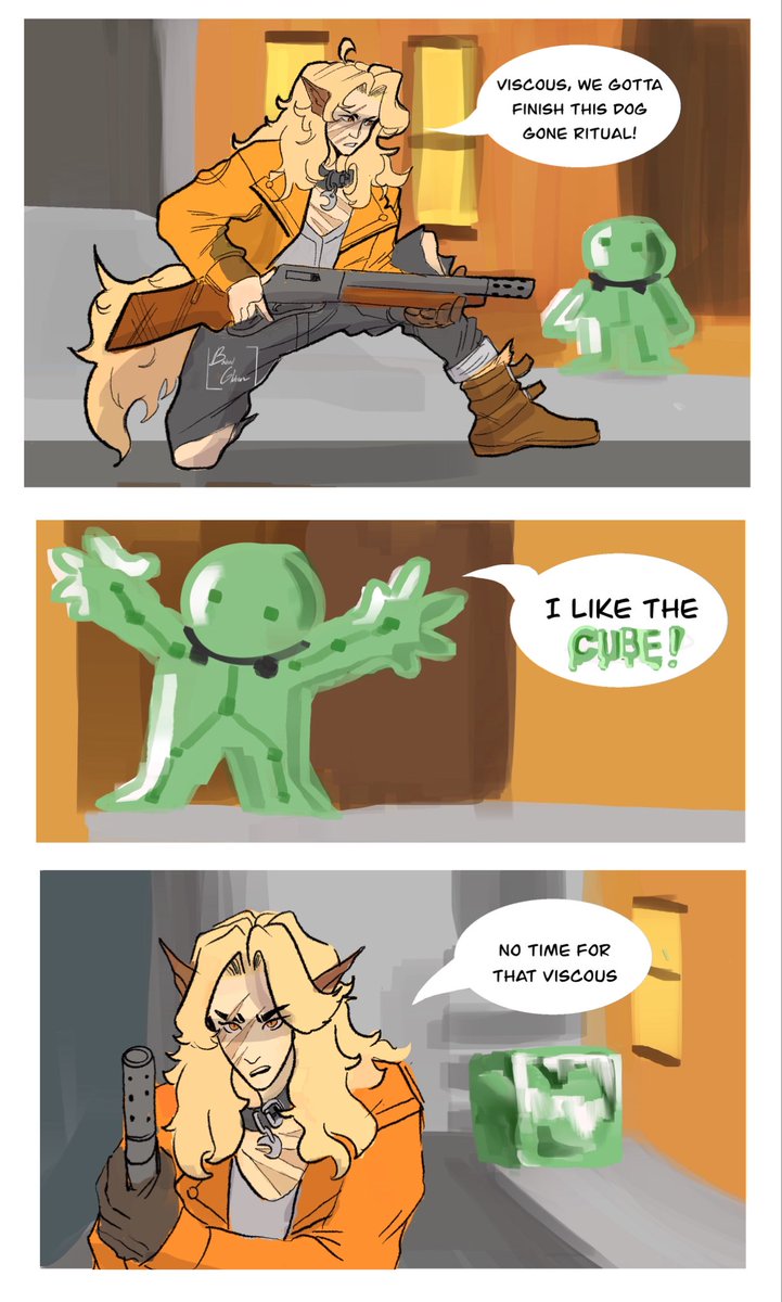 No time for that Viscous 
#deadlock #silver #viscous #deadlockfanart