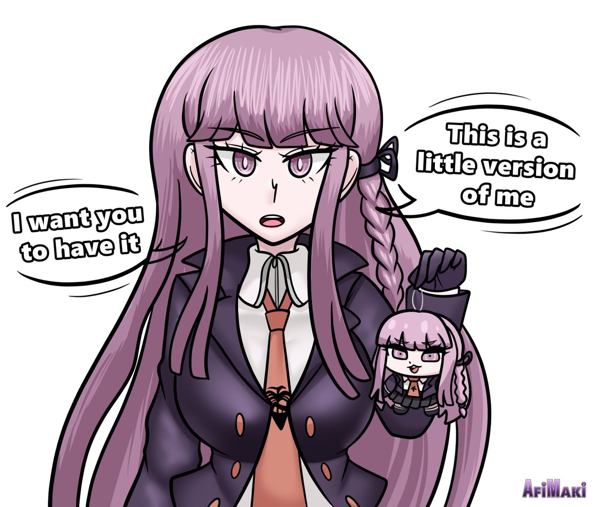 Kyoko's gift for you #danganronpa