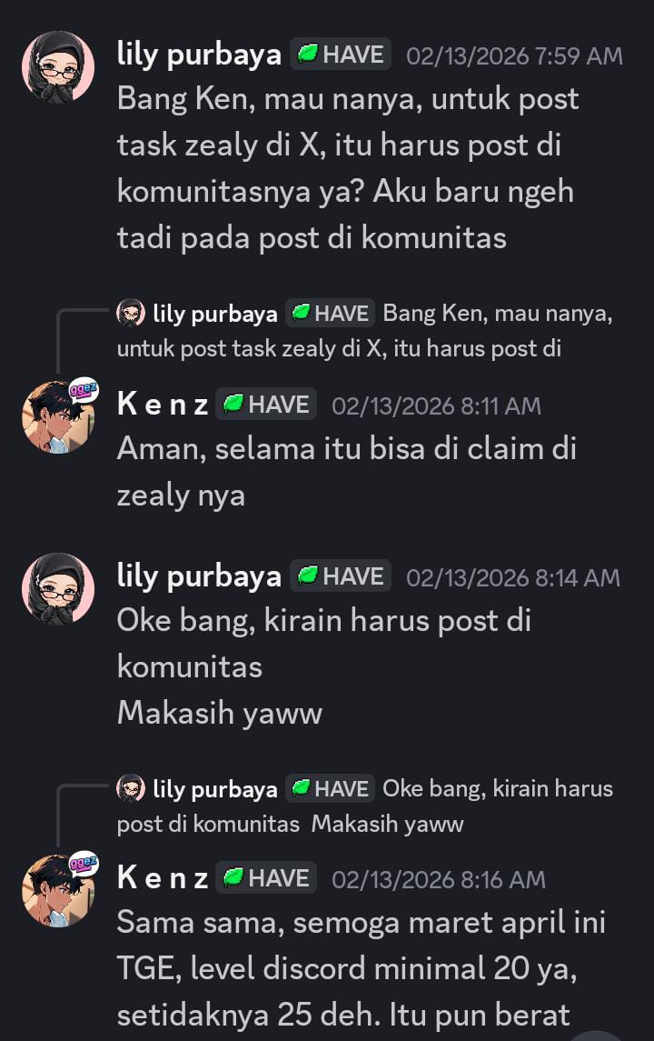 Thanks to the person who guided me exploring Data Haven from the start and how to do zealy task, without him I would have been overwhelmed and lost.

 Thank you udaa <a href="/0xKenz_/">Kenz</a> 

<a href="/DataHaven_xyz/">DataHaven 🫎</a>