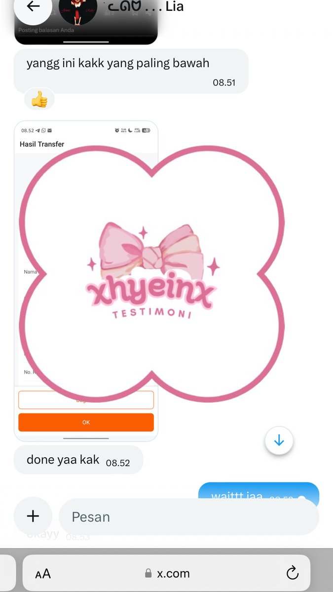 thank u for order ❣️